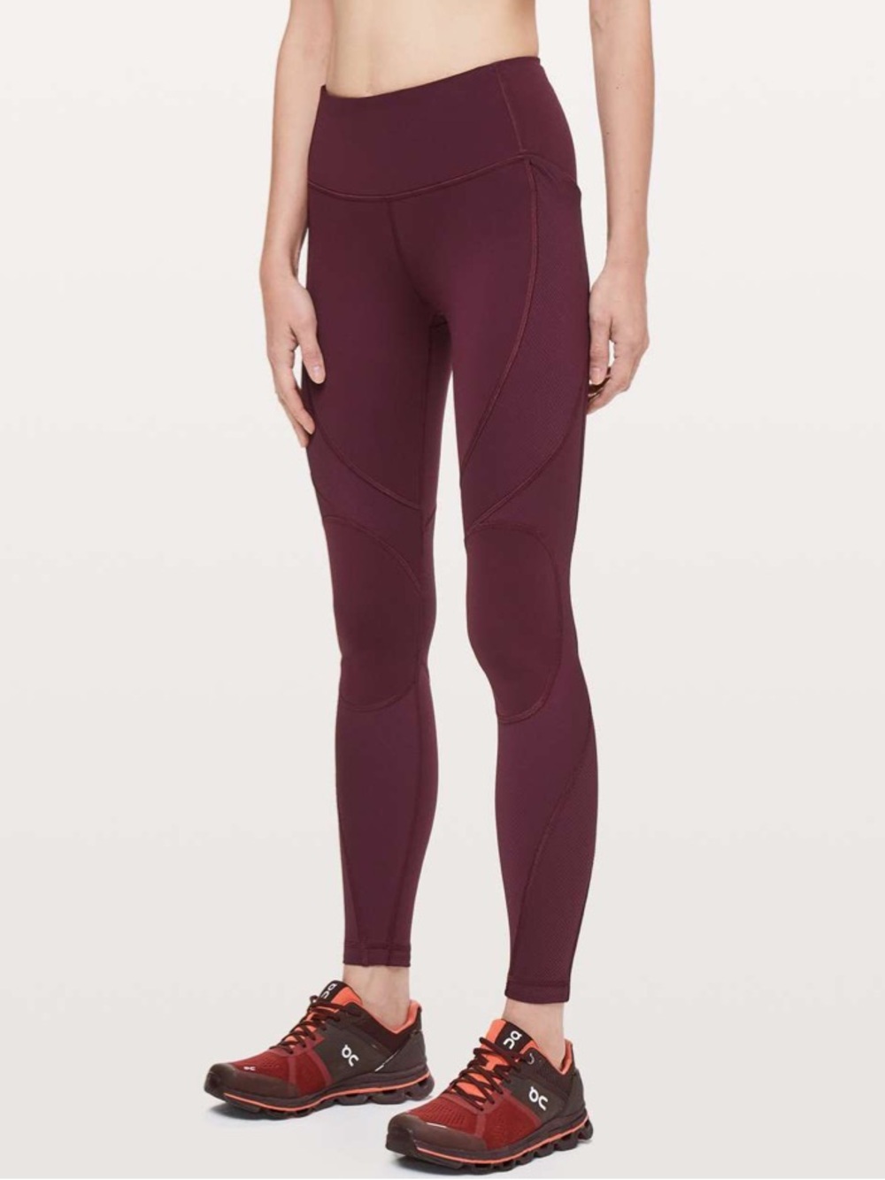 Lululemon On Repeat 7/8 Tight Size 4 Dark Adobe 28” High Rise Leggings